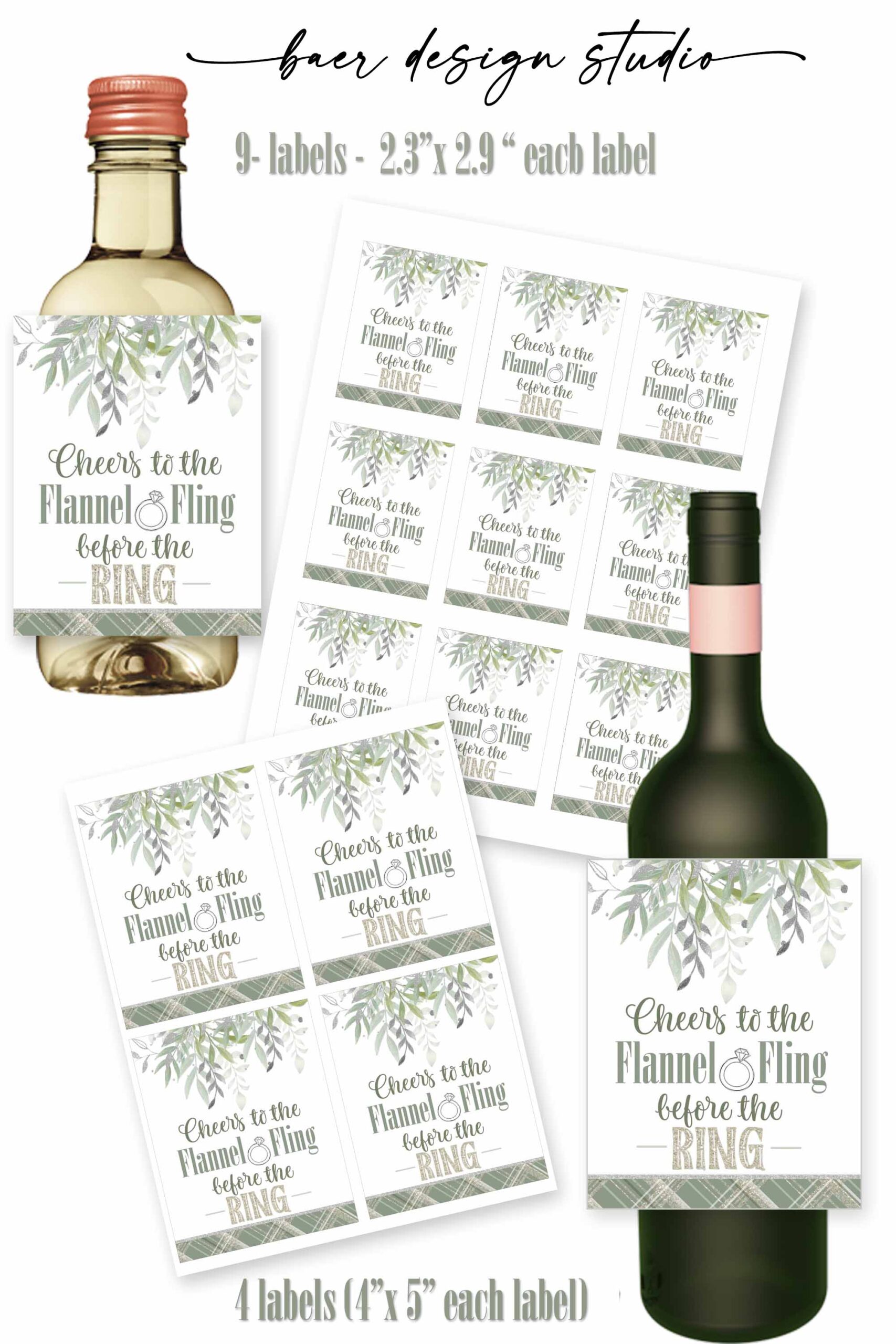 NEW Flannel Fling before the Ring Kit Instructions in 6 easy sections ...