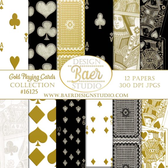 paper poker playing cards
