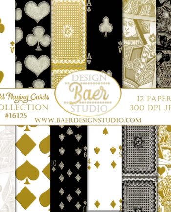 paper poker playing cards