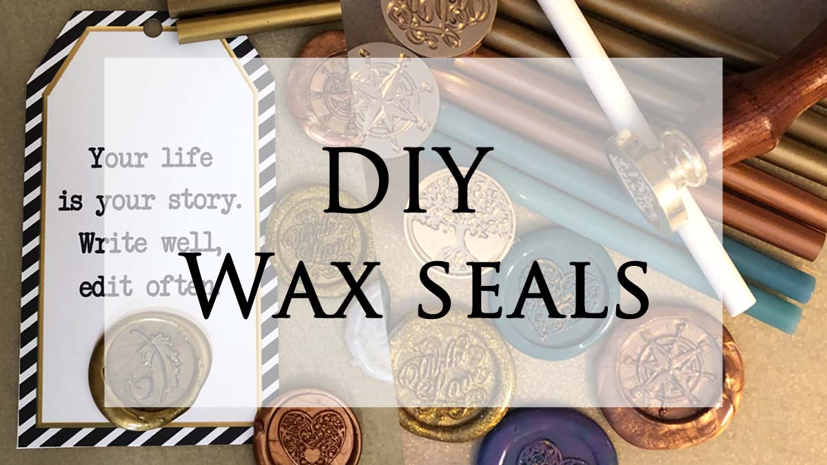 How to make wax seal's the easy way. 