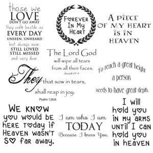 Funeral Quotes, Digital Memorial Quotes, Bible Journaling, Bible ...