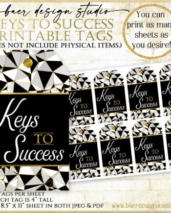 Printable Keys to Success