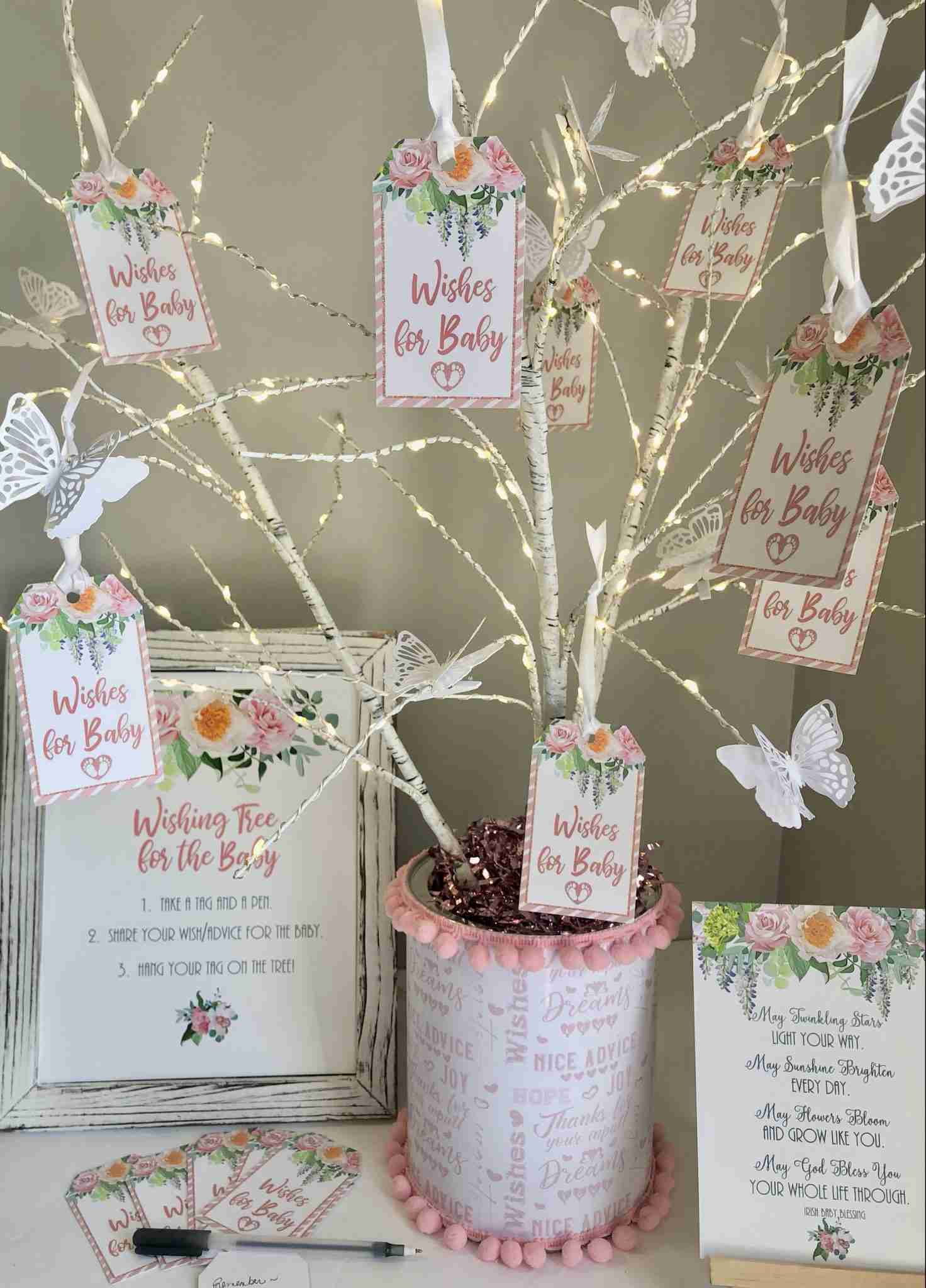 new-baby-shower-wishing-tree-printables-floral-wishing-tree-tags-and