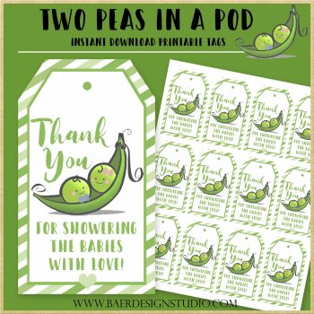 Two Peas in a Pod Tag