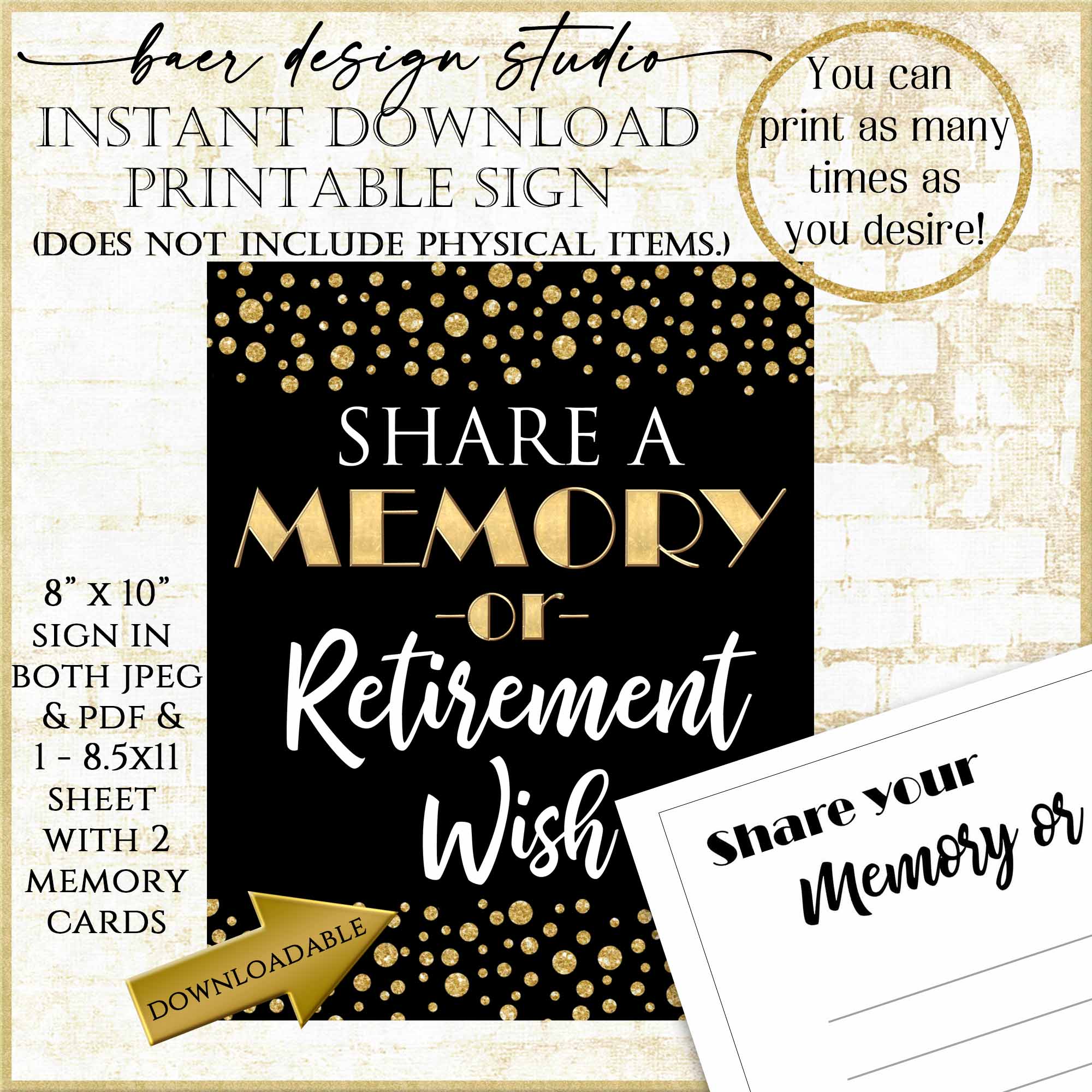 A Black and Gold Retirement Party: Unleashing Your Creativity for a ...