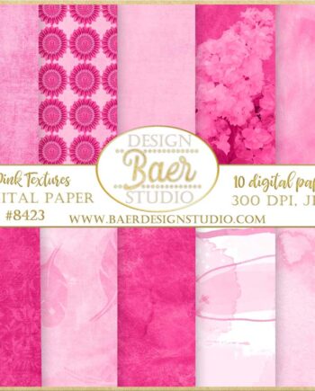 Barbie Pink Textured Digital Paper