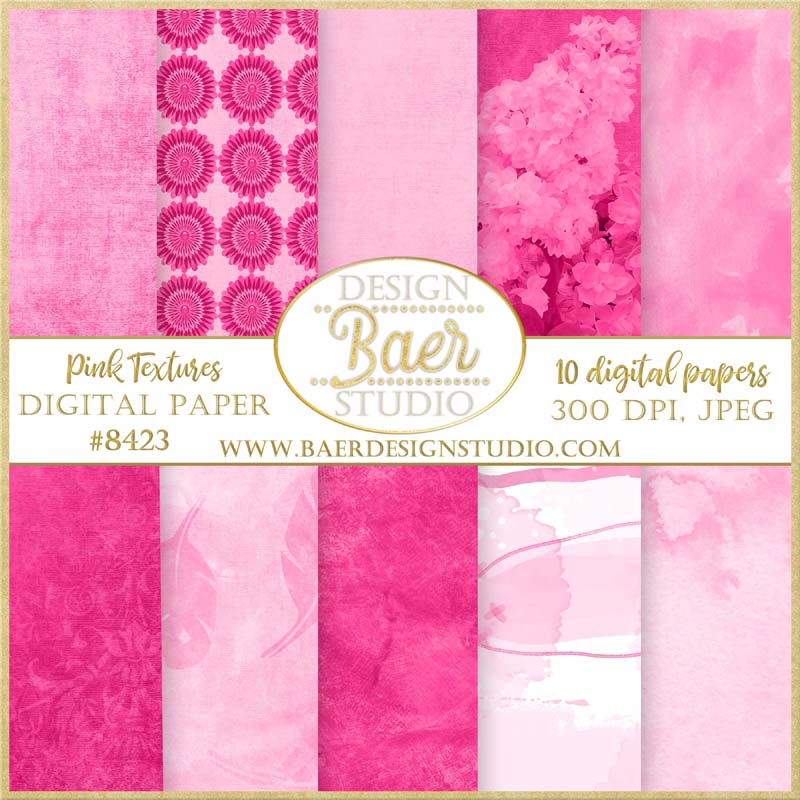 Pink Textured Digital Paper:valentine Digital Paper, Pink Digital Scrapbook  Paper, Pink Lace Digital Paper, Pink Cupid Digital Paper, 15206 