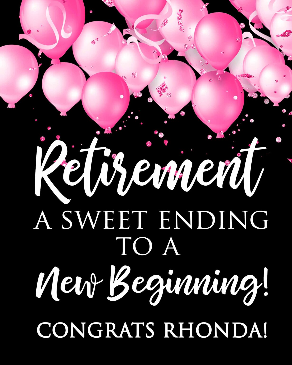 retirement a sweet ending poster