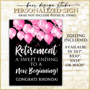 Retirement a Sweet Ending Poster