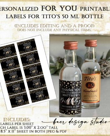 tito's labels